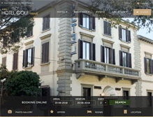 Tablet Screenshot of hotelgolf.it
